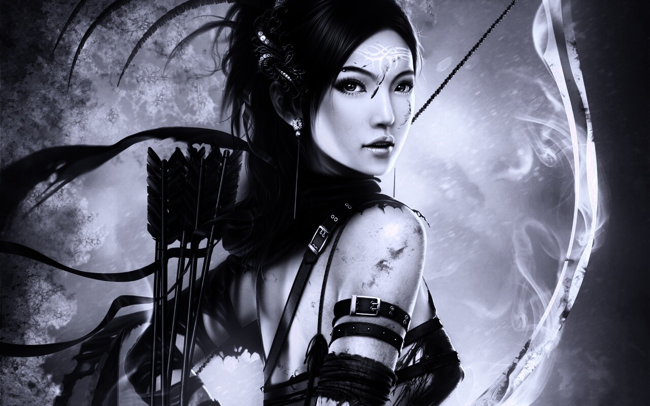 Лучница обои