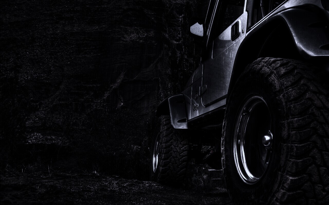 Jeep на бездорожье обои