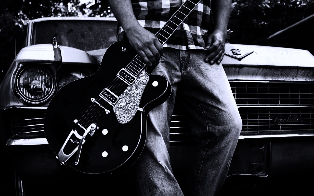 Gretsch и Cadillac обои