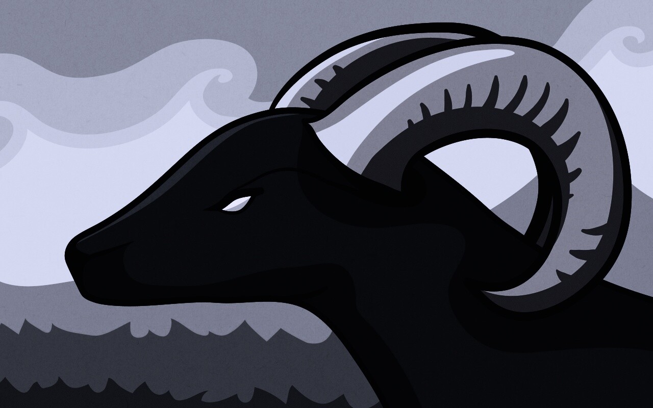 Векторный баран обои