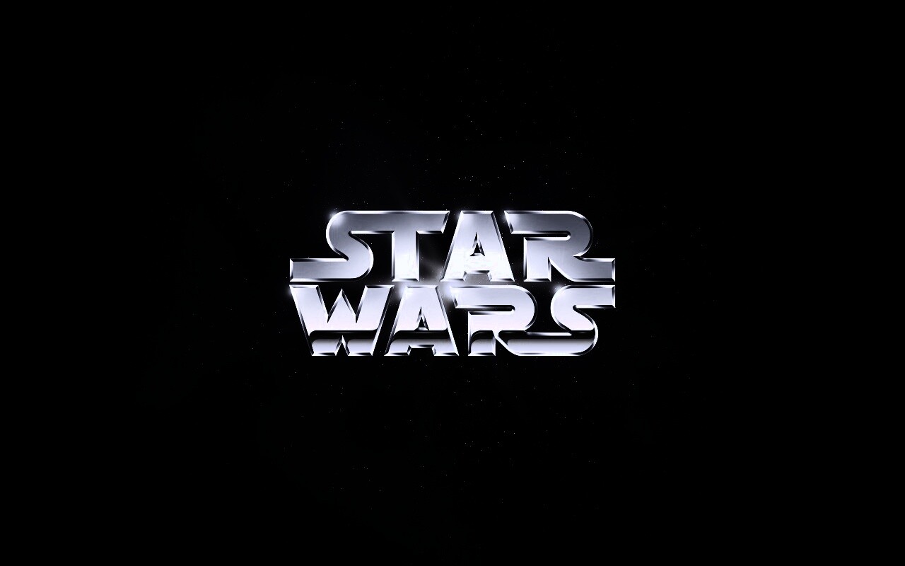 Логотип звездных войн обои