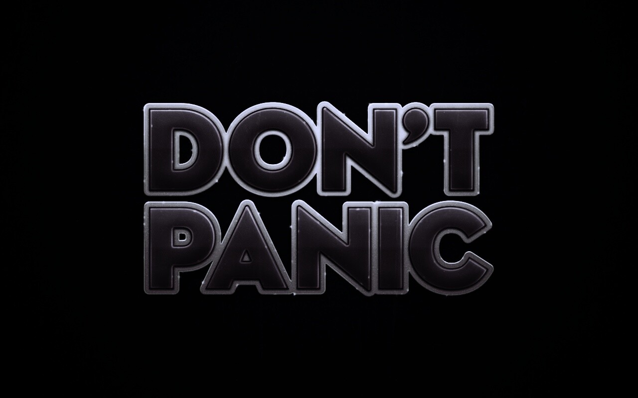 Не паникуй обои