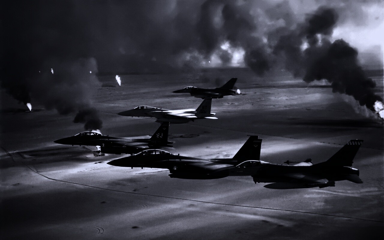 Пустынный шторм обои