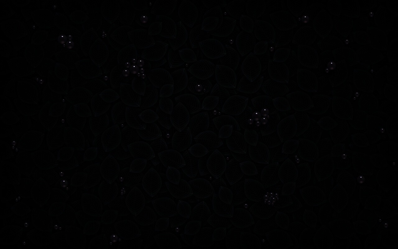 Векторные листья с ягодами обои