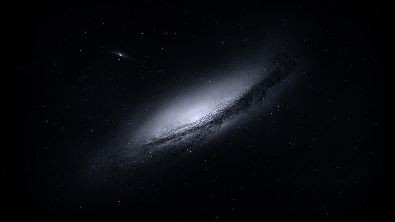 Вид на галактику обои