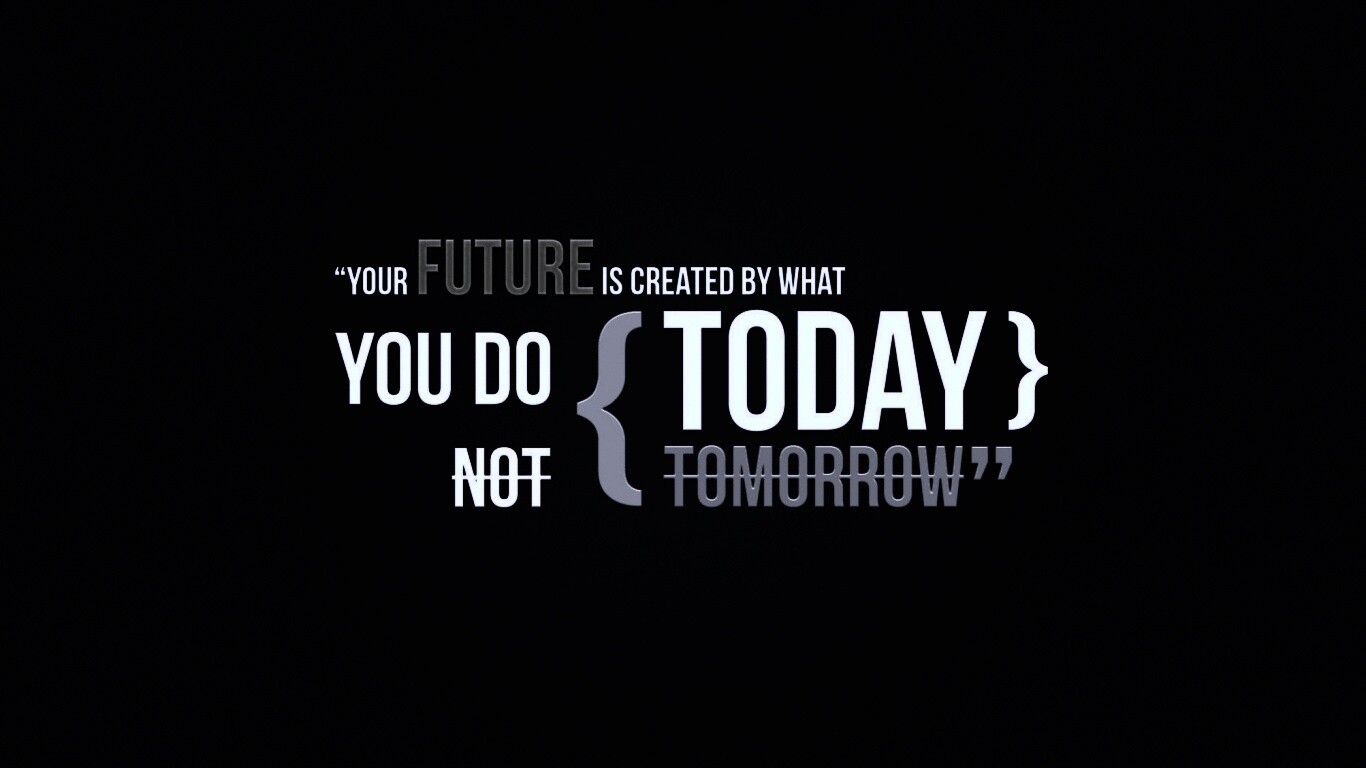 Действуй сегодня обои