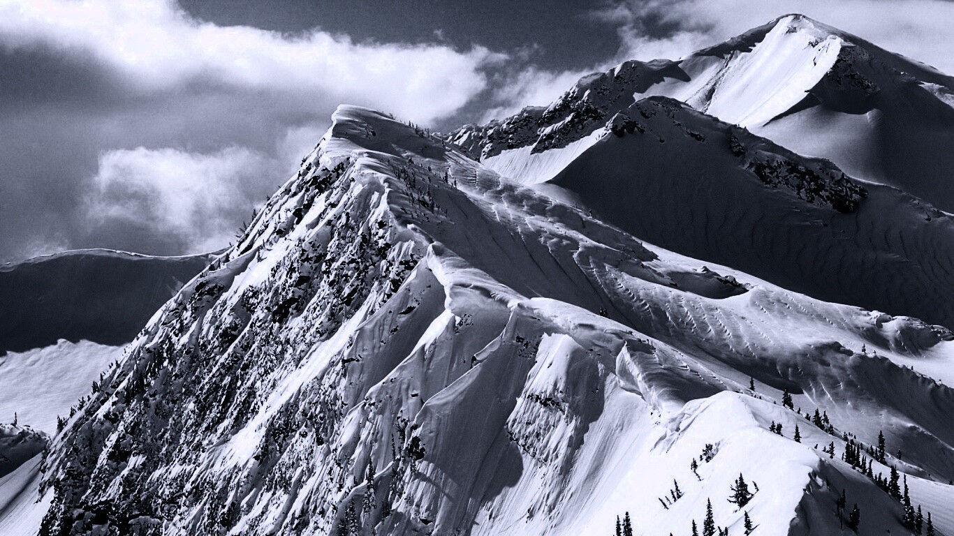 Горная гряда обои