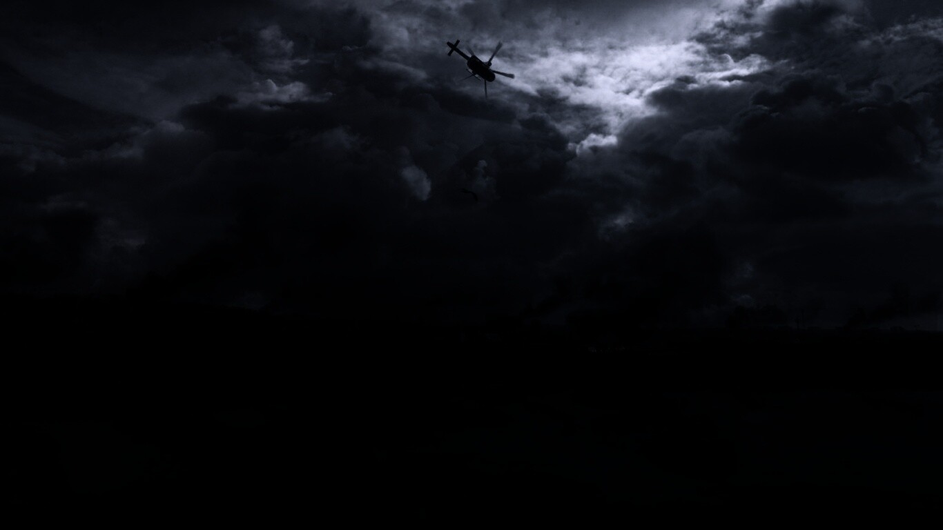 Дымящий город обои