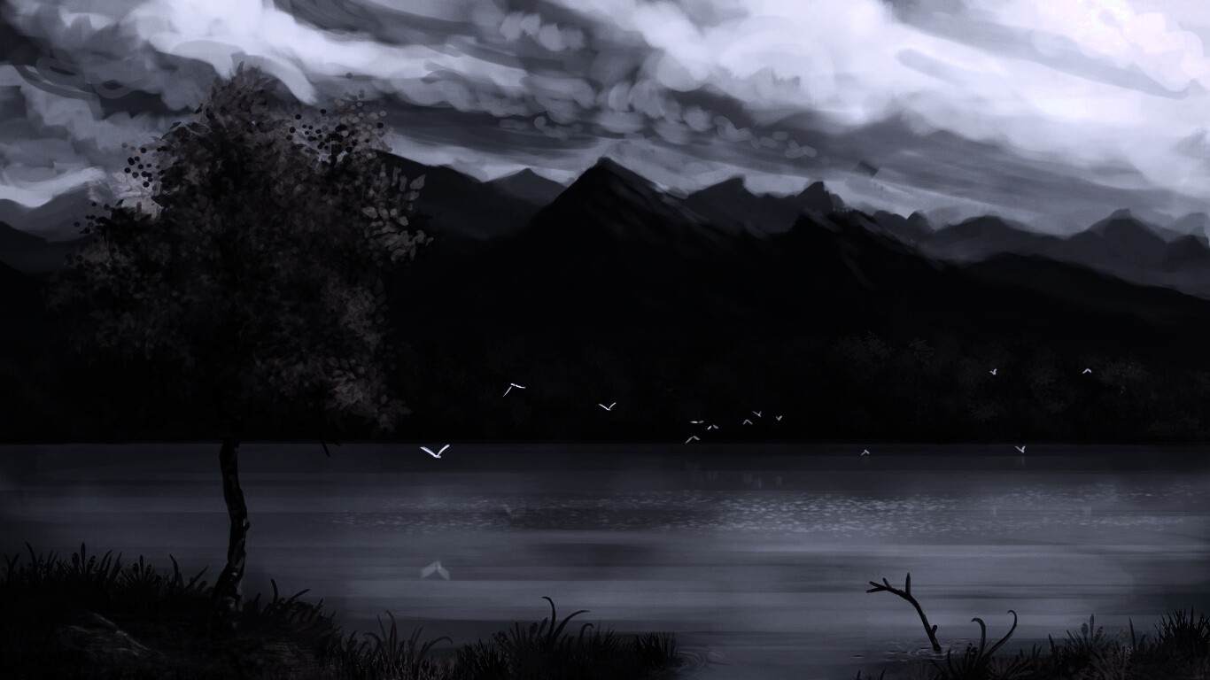 Осень в предгорье обои