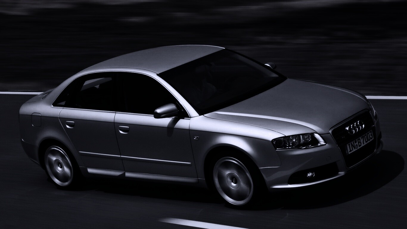 Седан Ауди обои