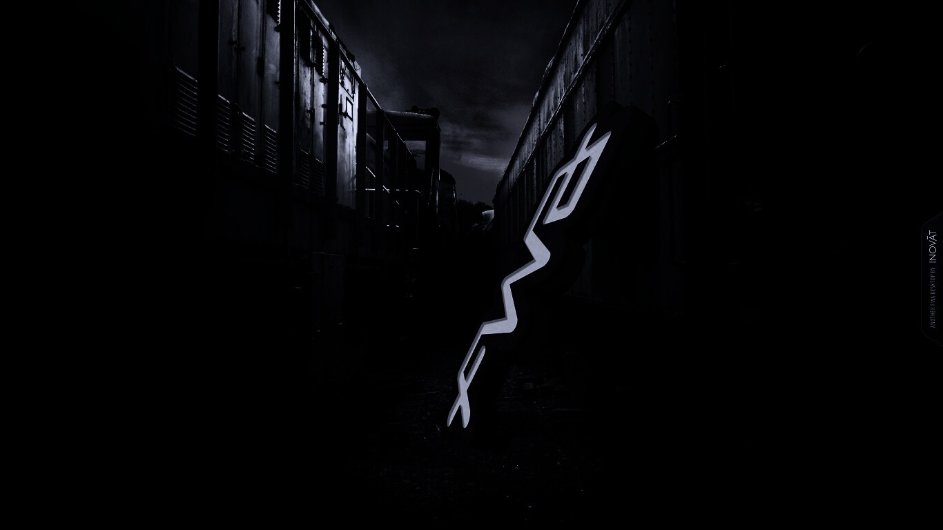 Упавшая вывеска обои