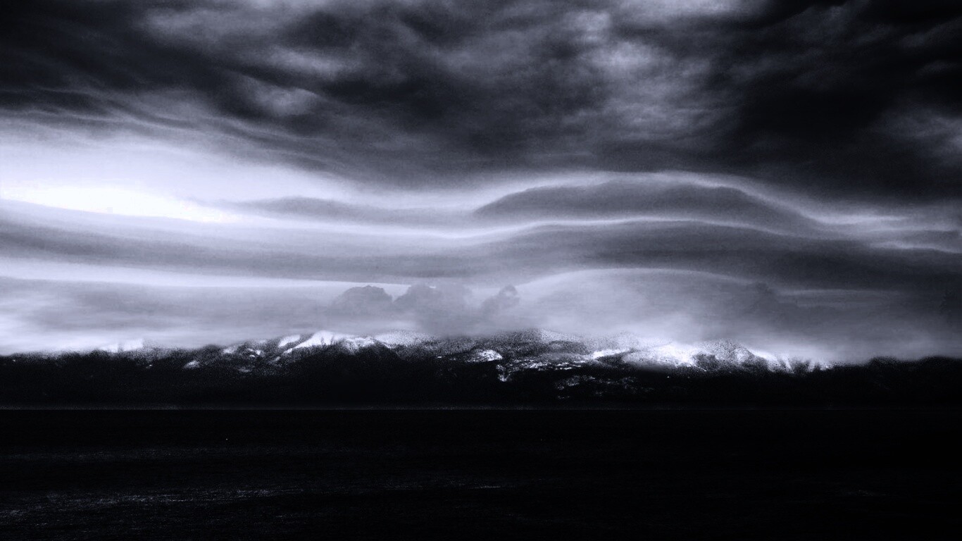 Горное побережье обои