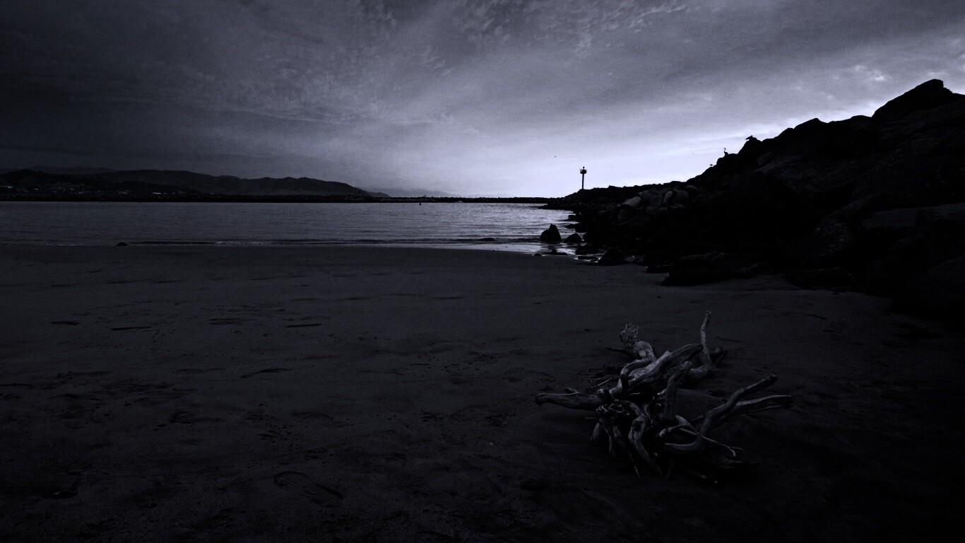 Коряга не берегу обои