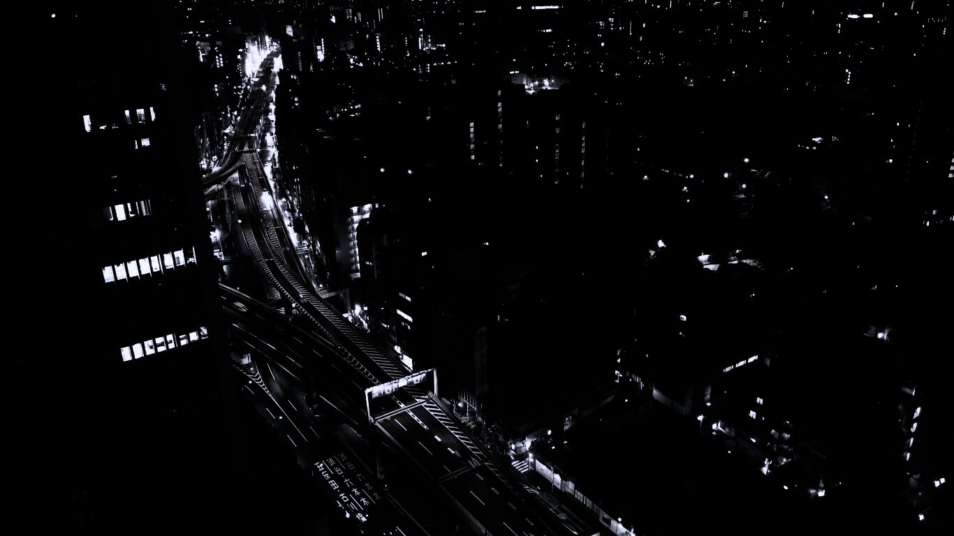 Вид на автостраду обои