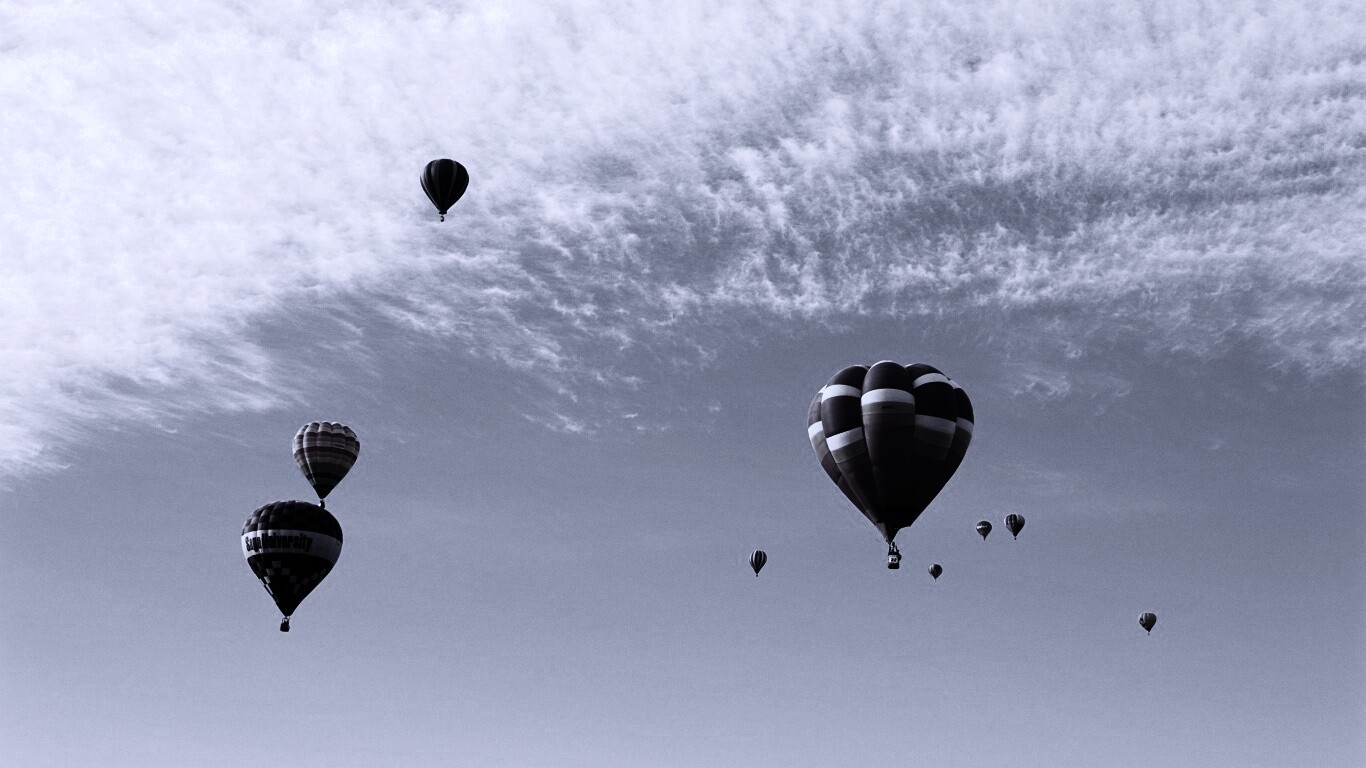 Парад воздушных шаров обои