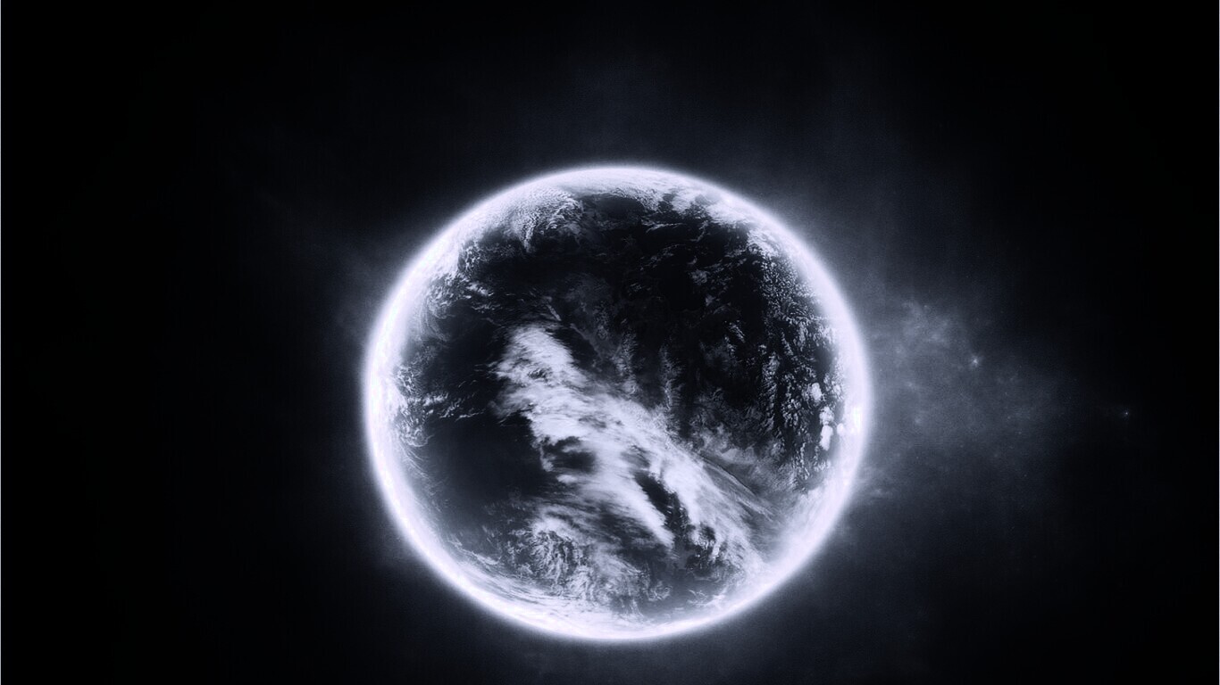 Ледяная планета обои