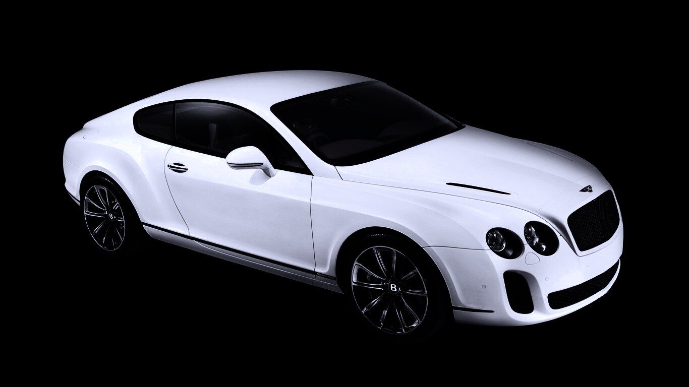 Трехдверный бентли обои