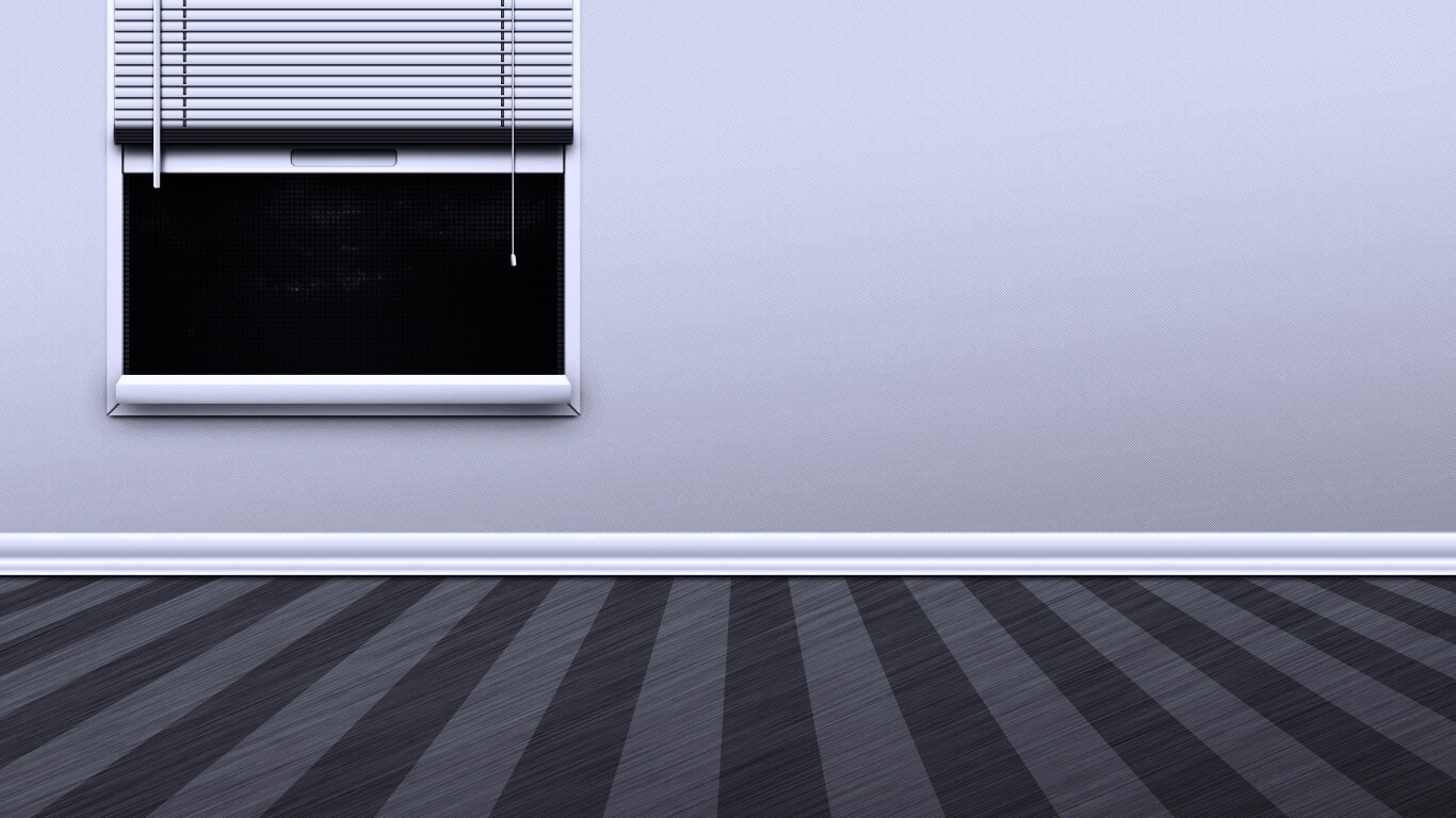 Полосатый пол и стечатое окно обои