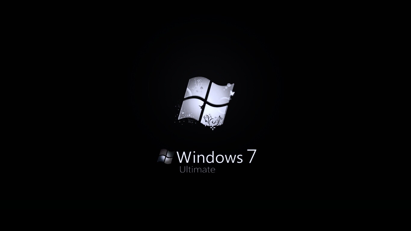 Логотип WIndows 7 Ultimate обои