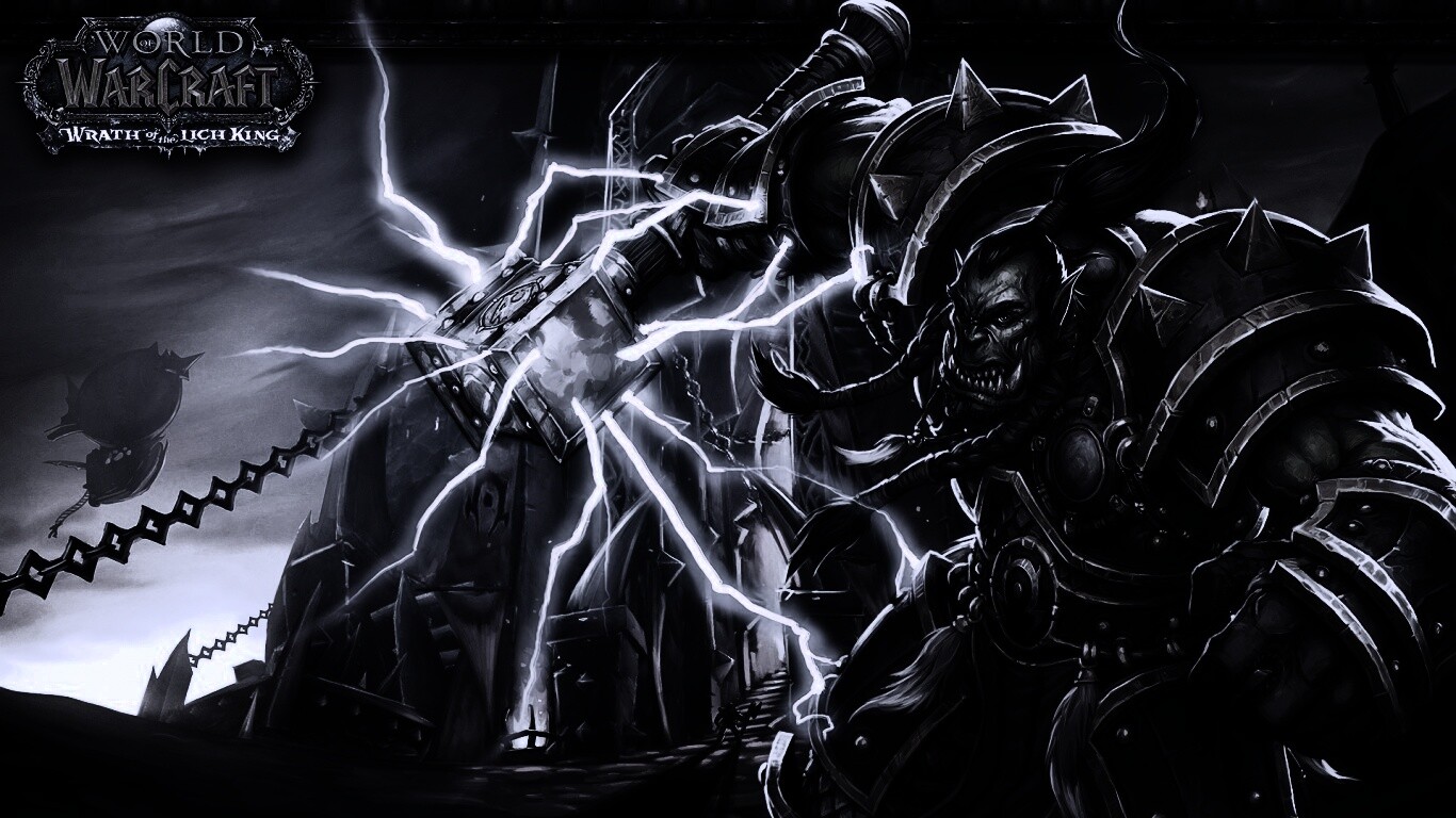 Орк из WOW обои