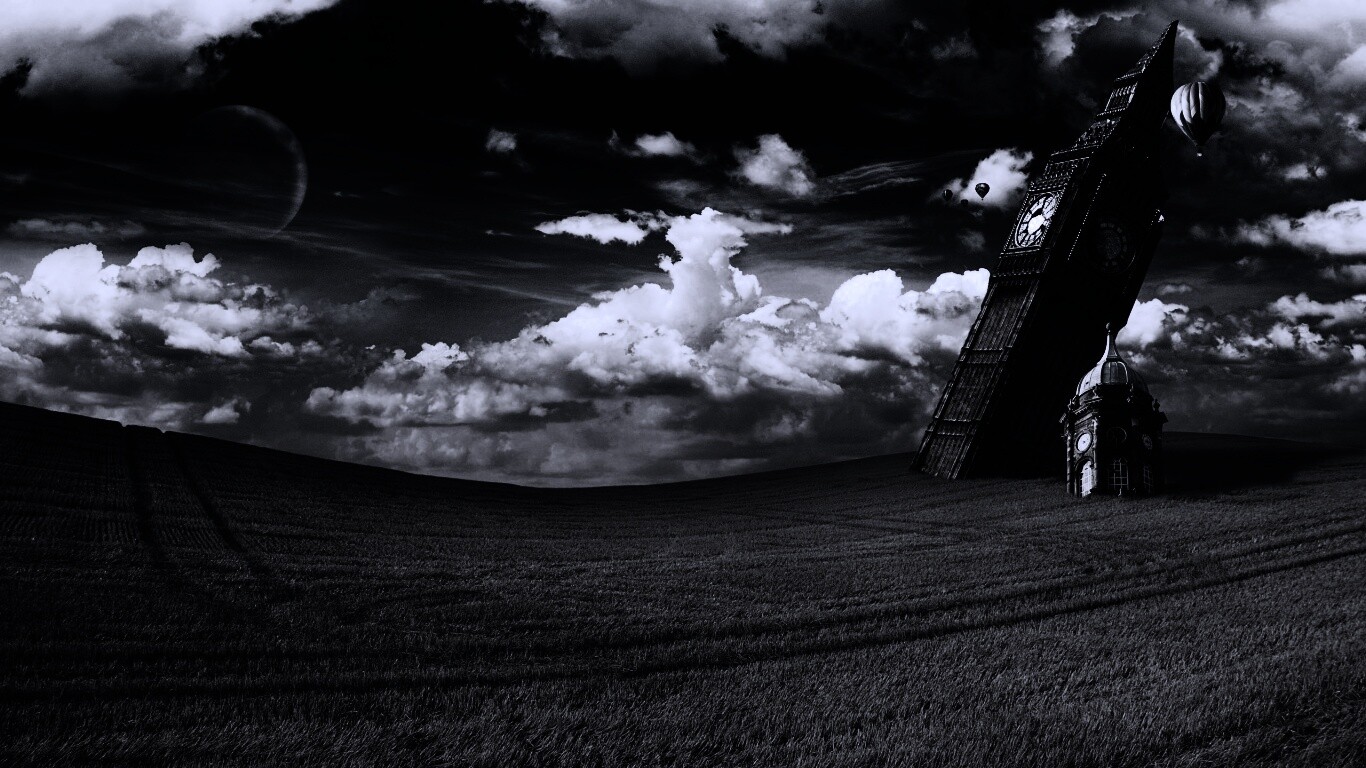 Лондон через тысячи лет обои