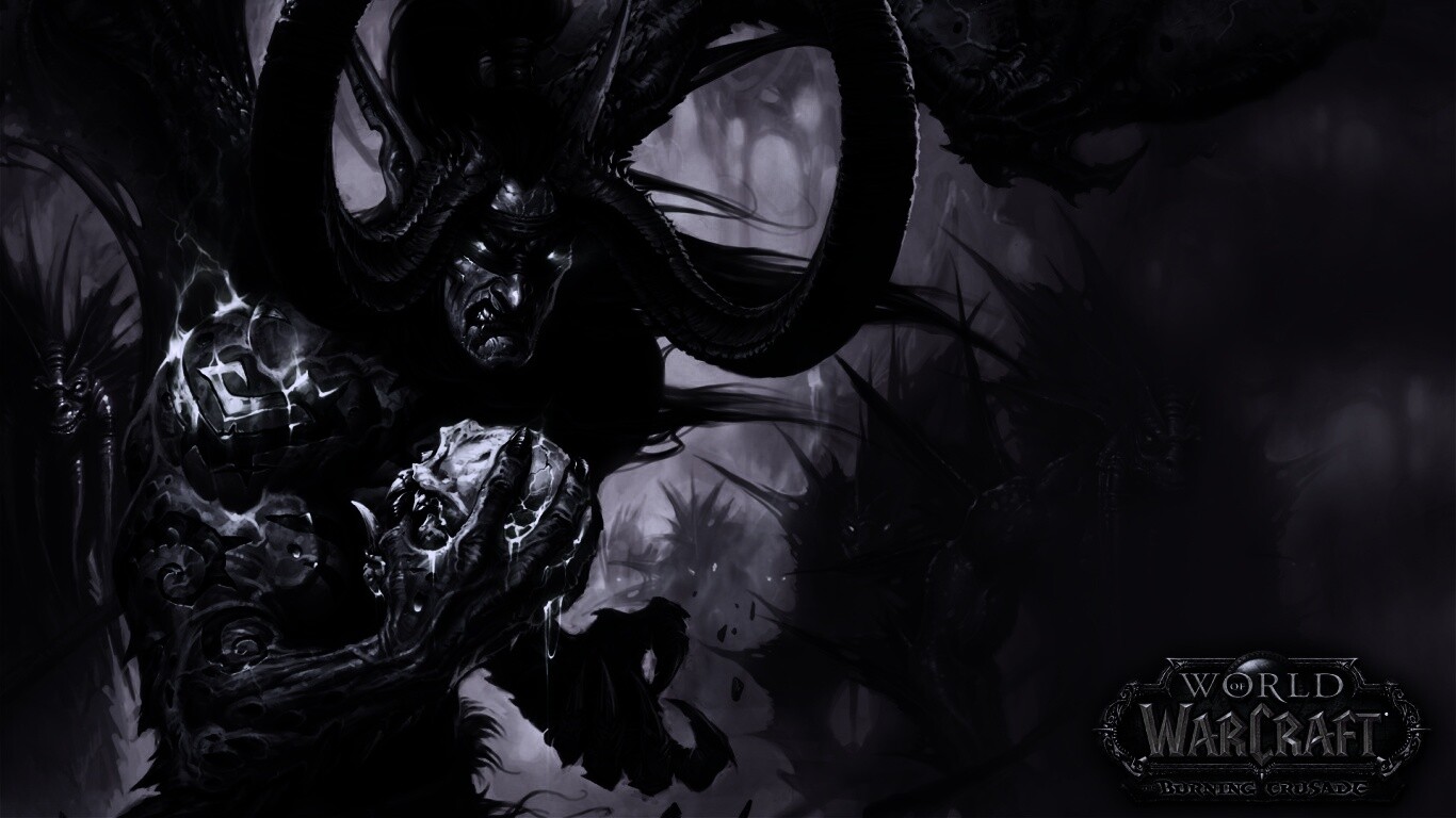 Иллидан из WoW BC обои