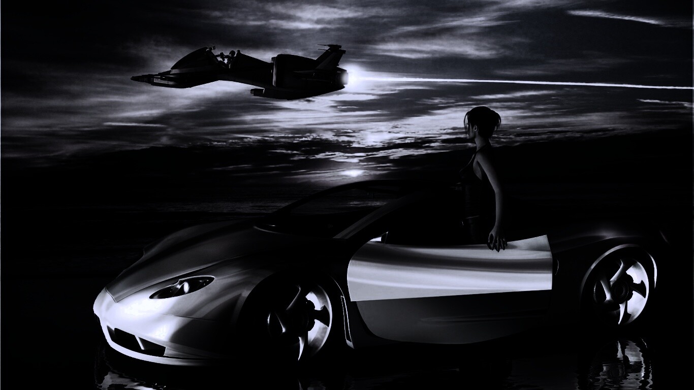 Транспорт будущего обои