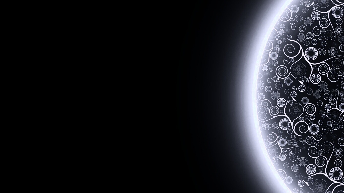 Планета из узоров обои