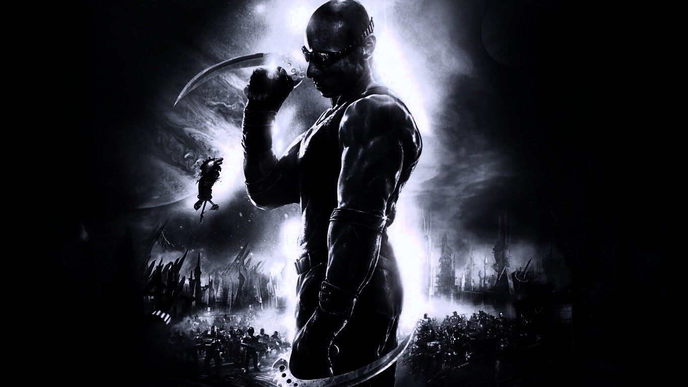 Риддик с клинками обои