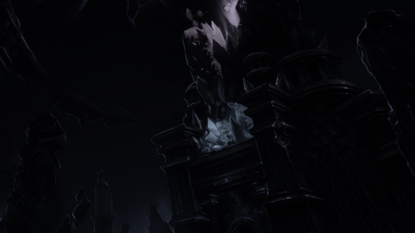 Вход в вулканический храм обои