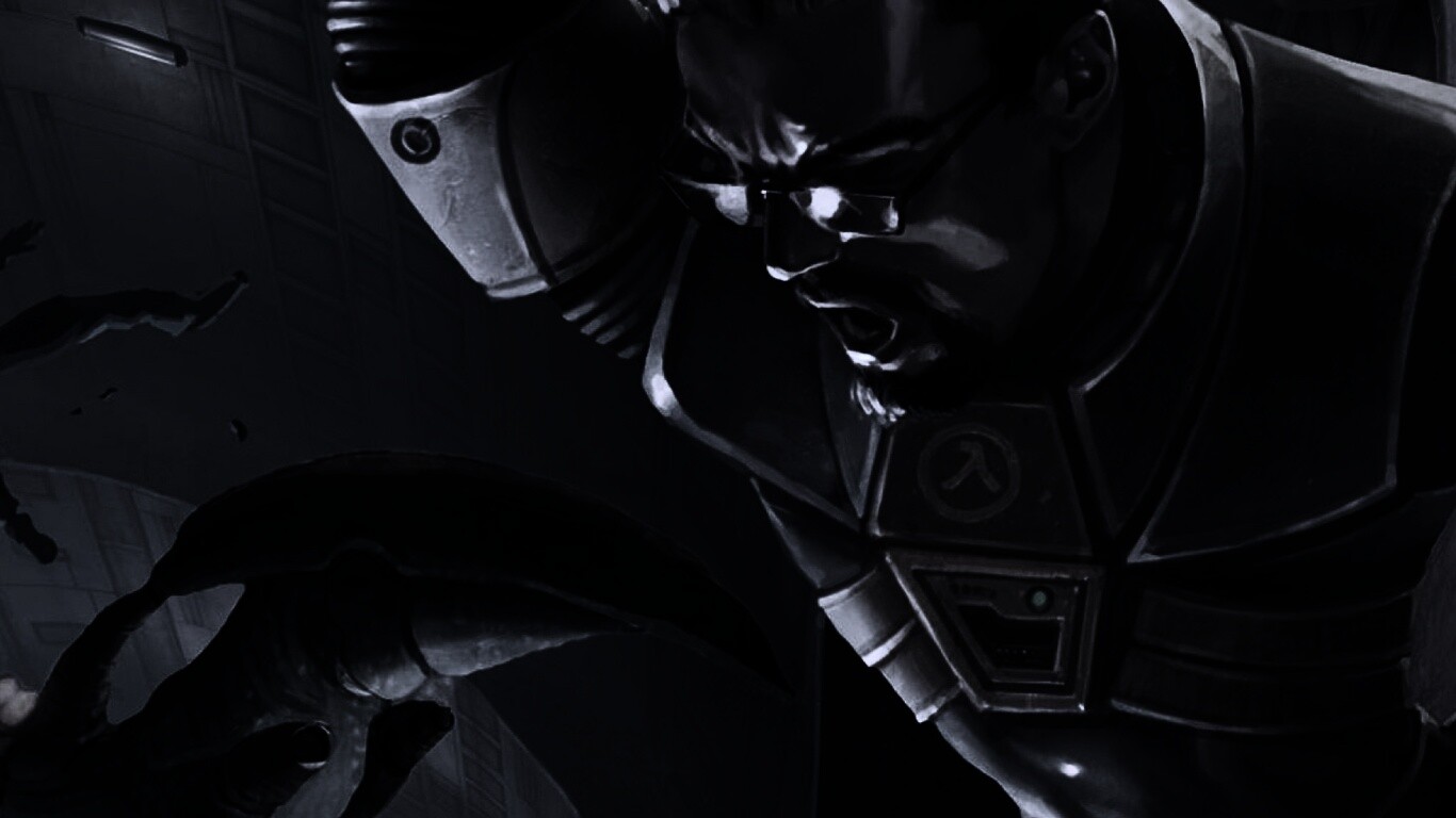 Рисованный Гордон Фримен обои