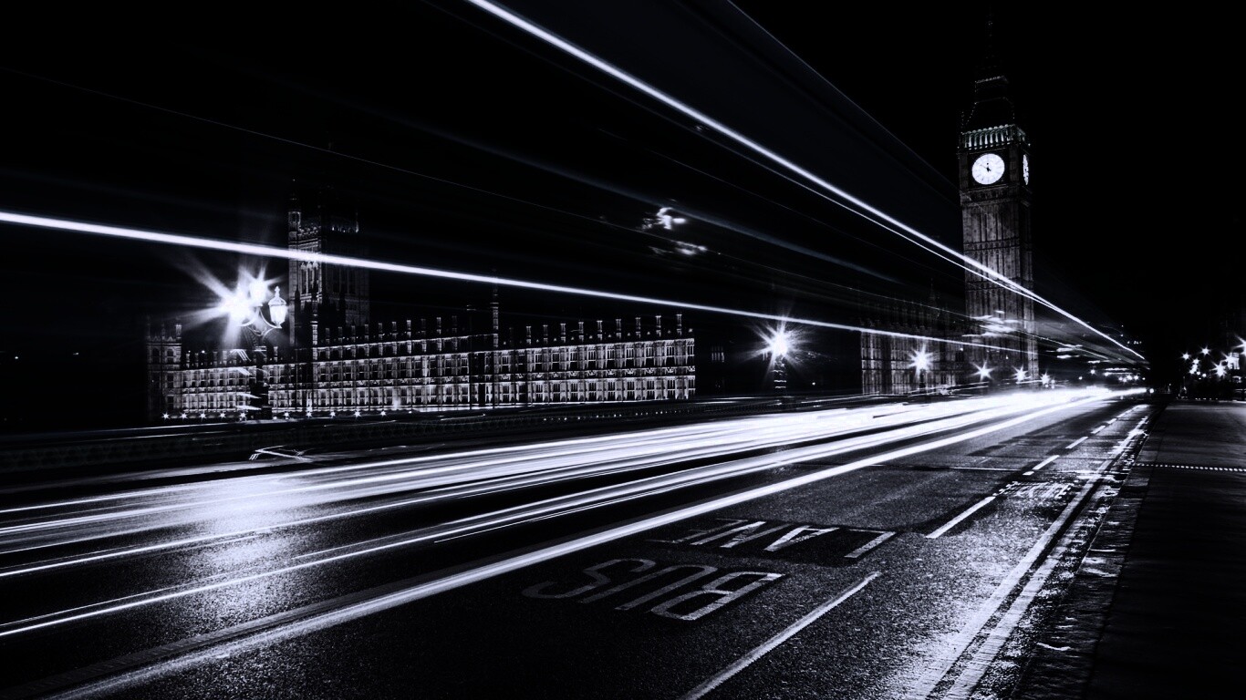 Ночной лондон обои