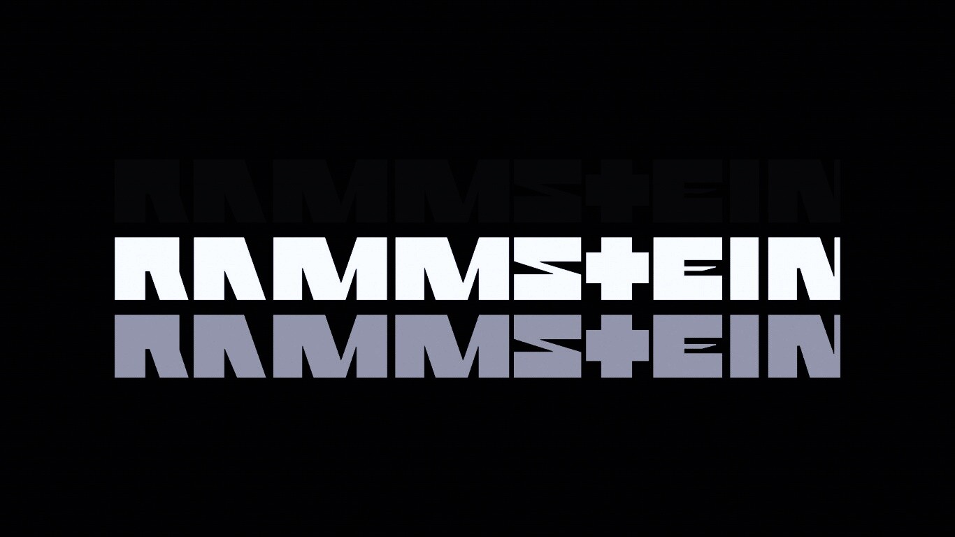Rammstein логотип обои