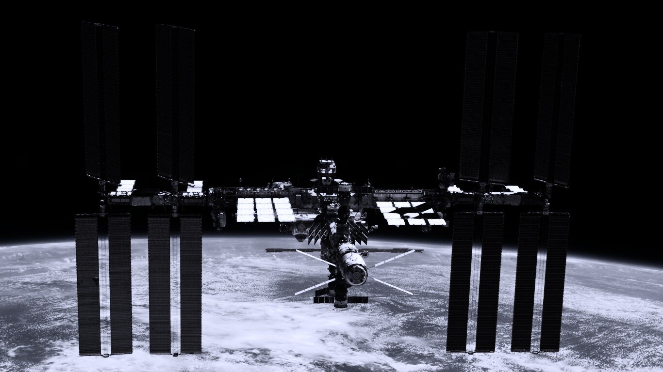 Международная космическая станция обои