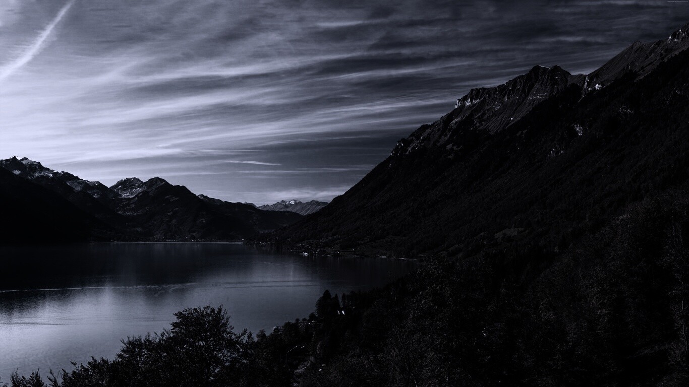 Горное озеро обои