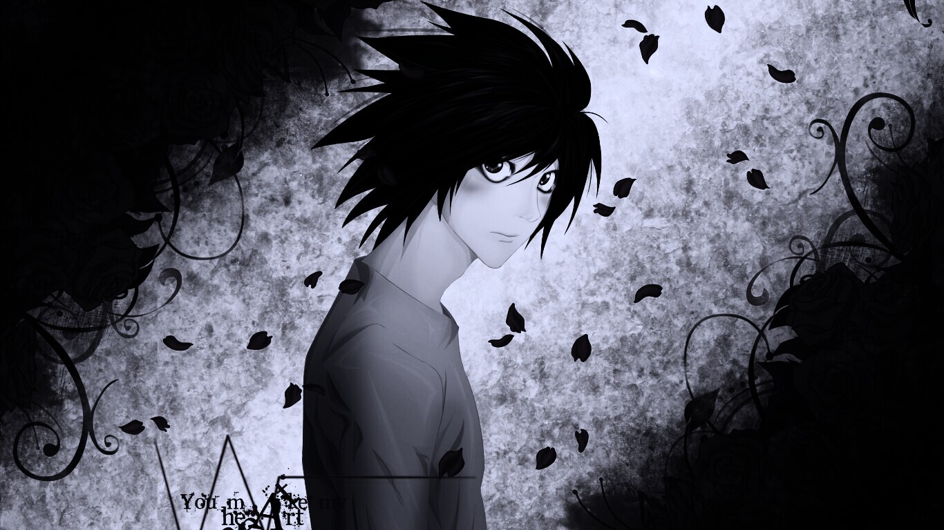 Тетрадь смерти, фанарт обои