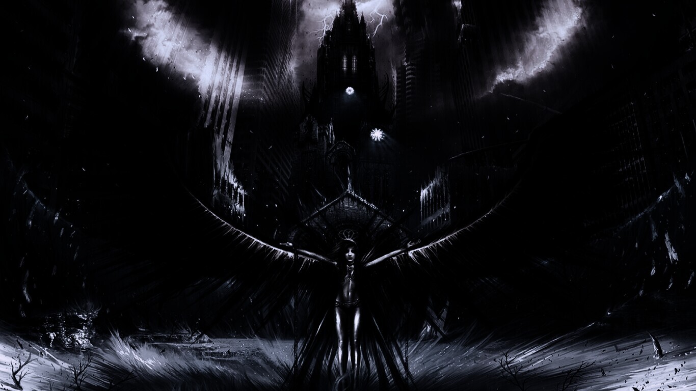 Тёмный ангел обои