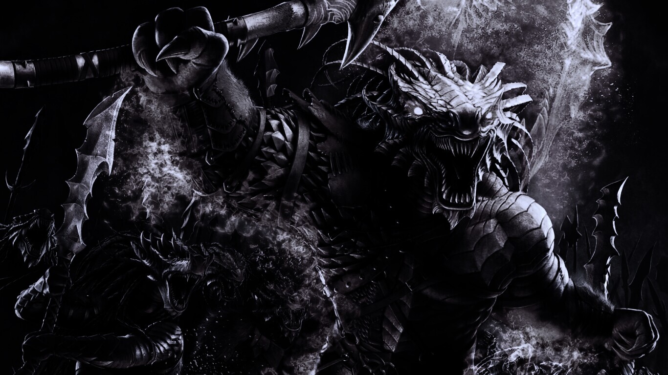 Dragonborn Barbarian обои