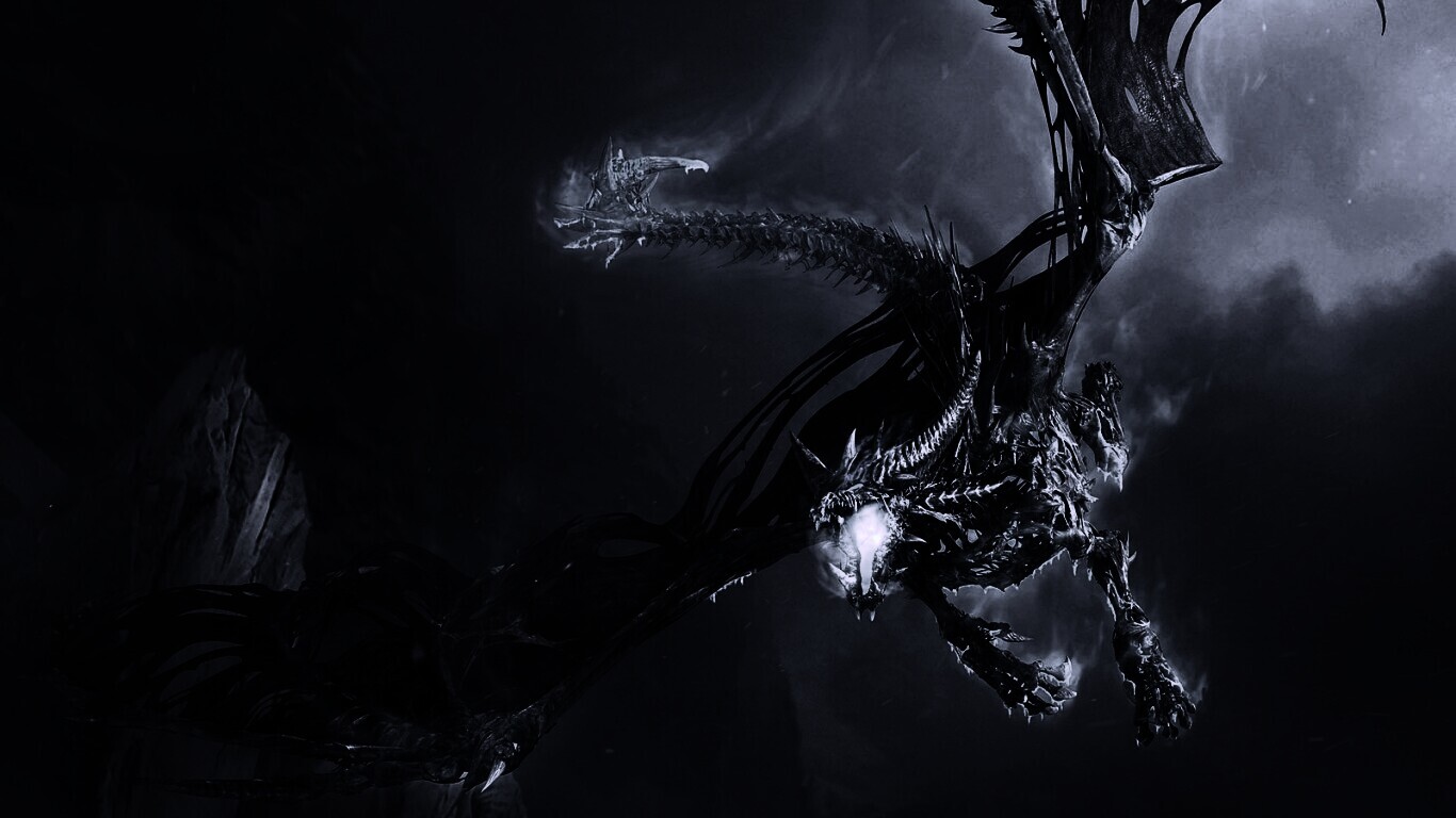 Ледяной дракон обои