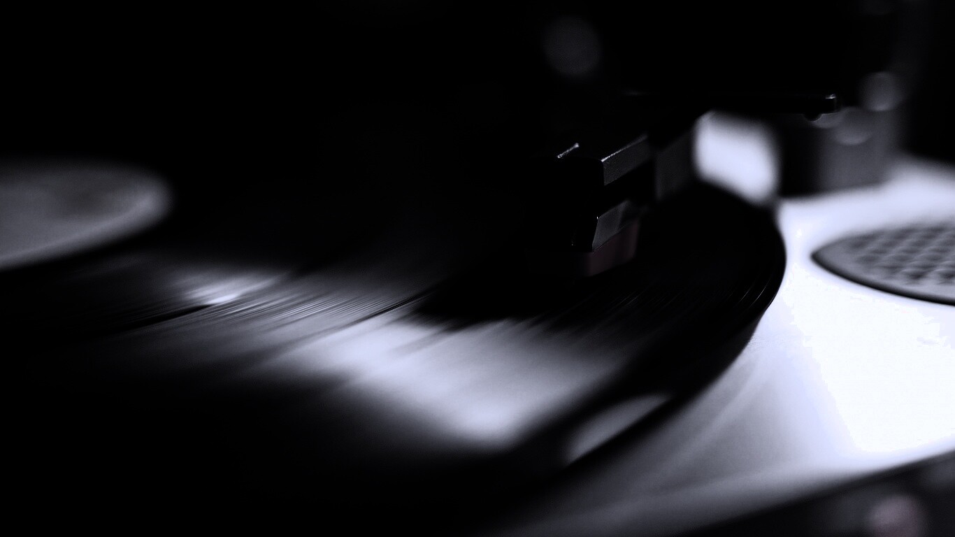 Пластинка обои