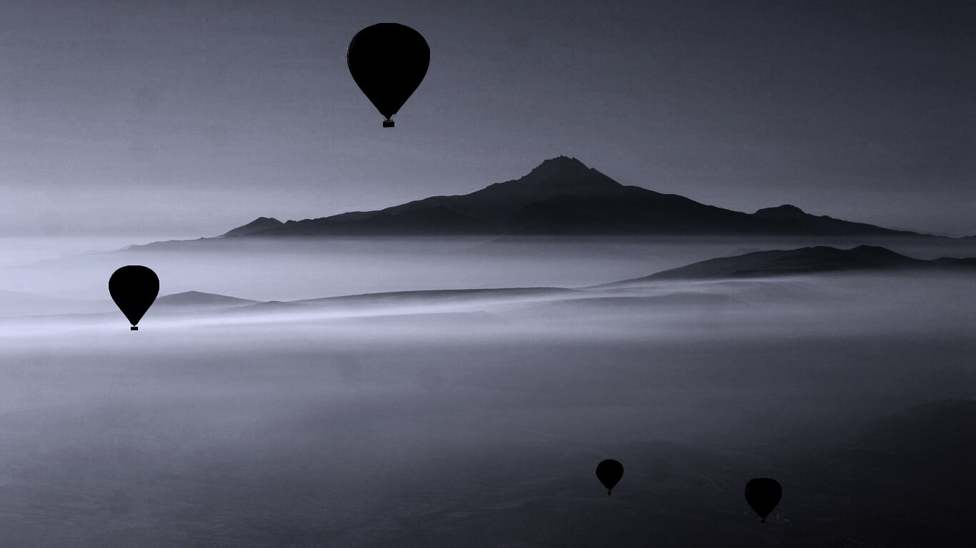 Воздушные шары обои