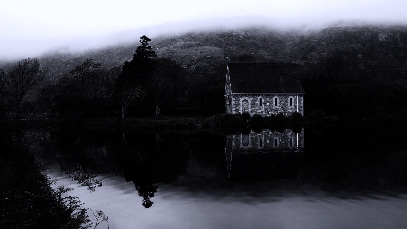 Живописный дом обои