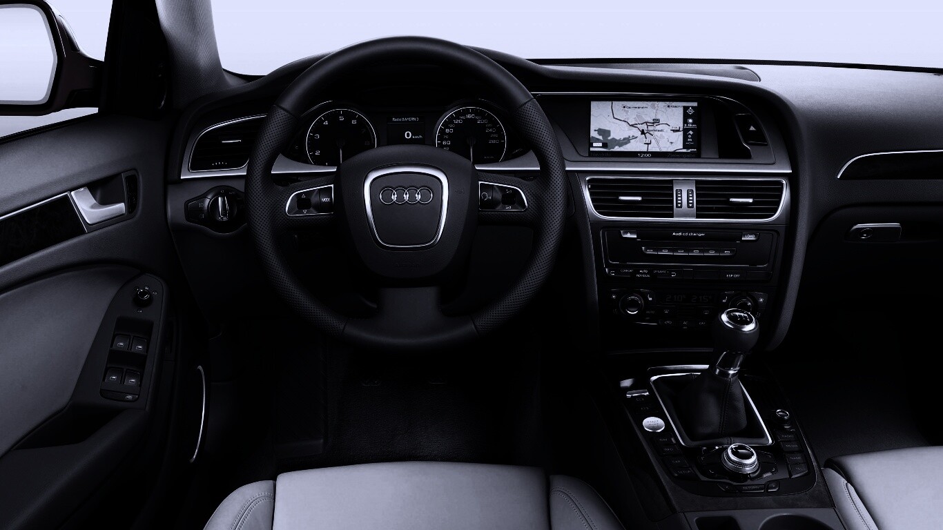 Салон ауди обои