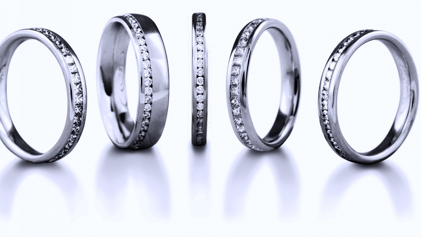 Кольца обои