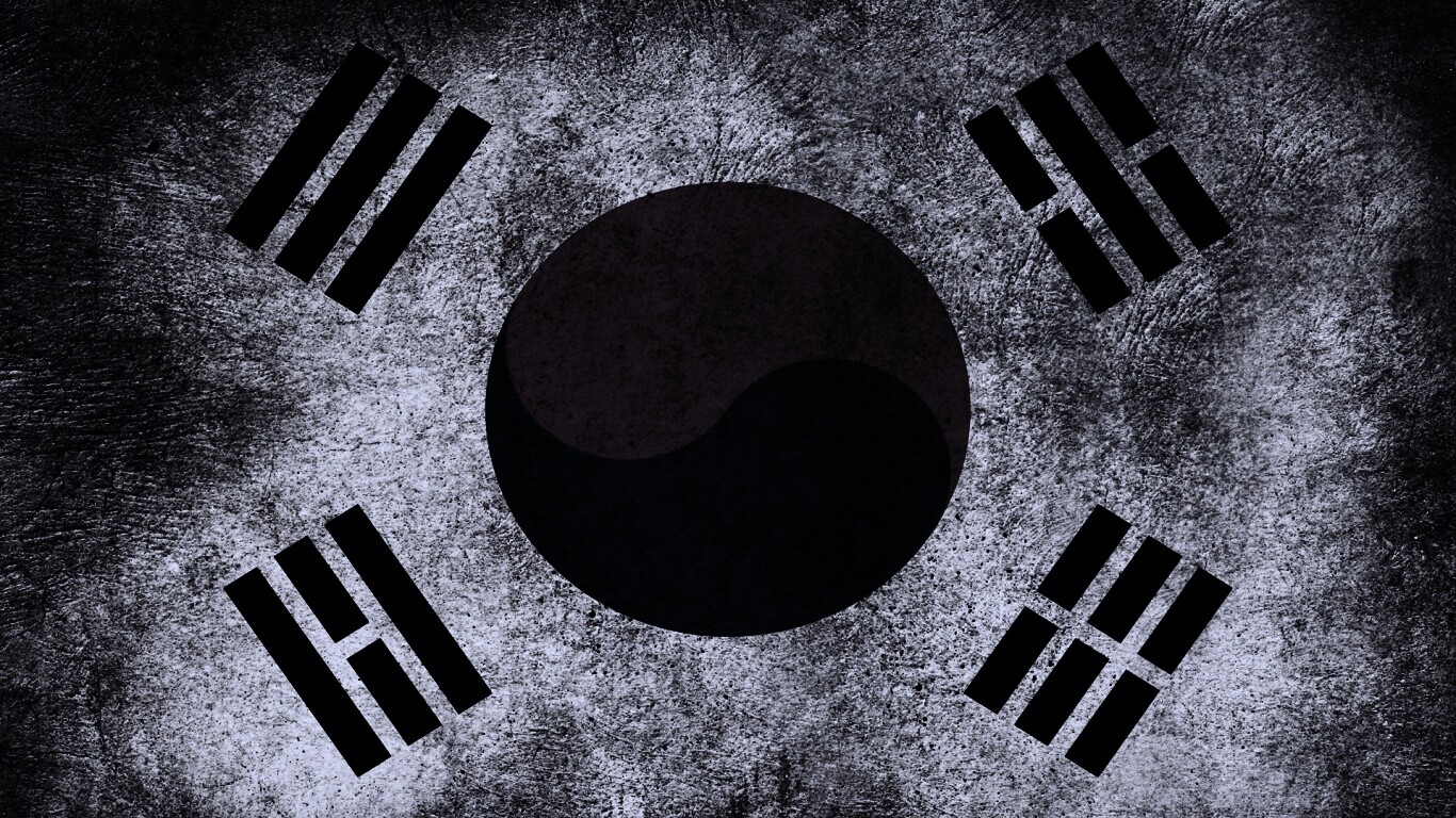 Флаг Кореи обои