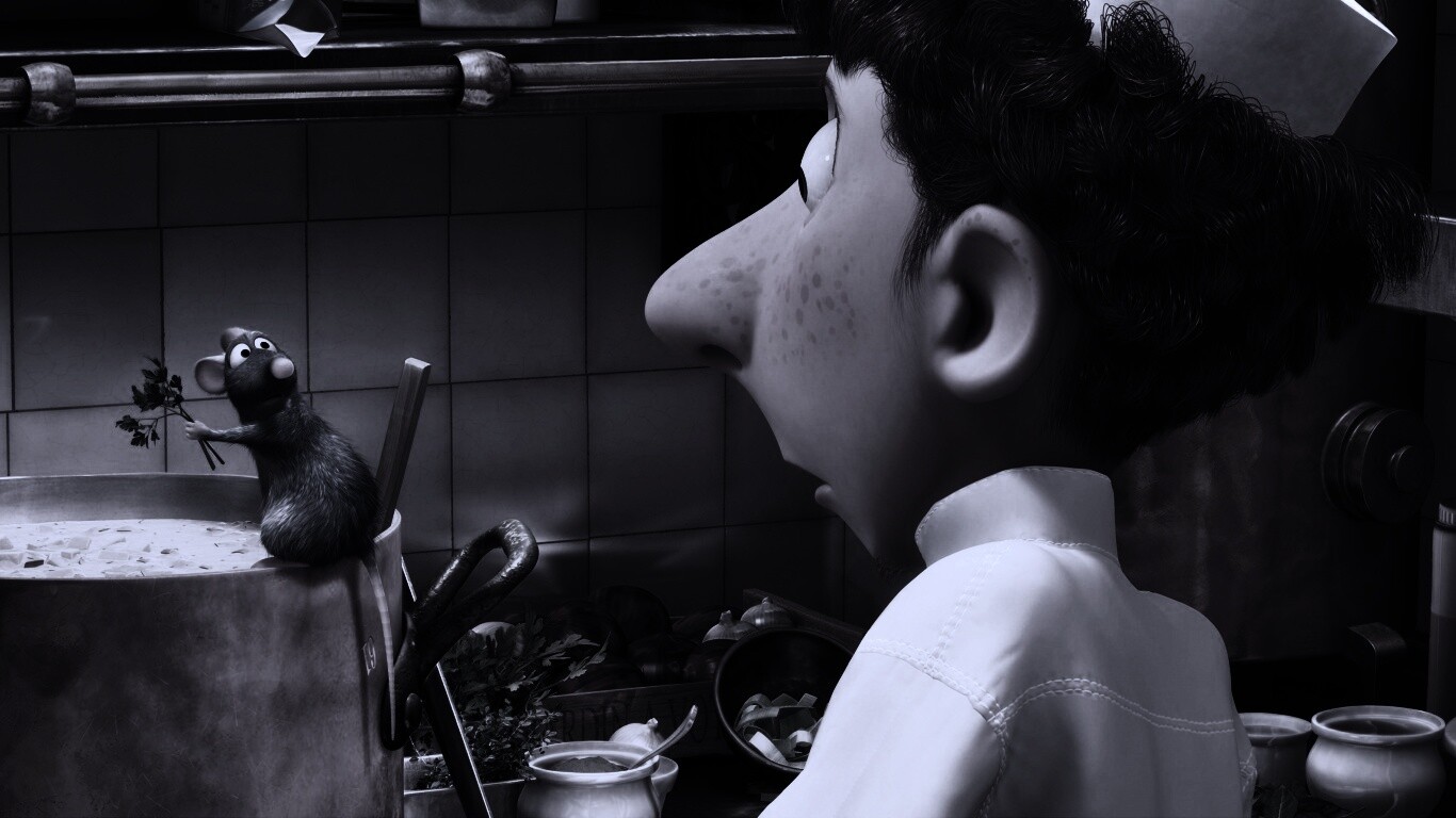 Рататуй варит суп обои