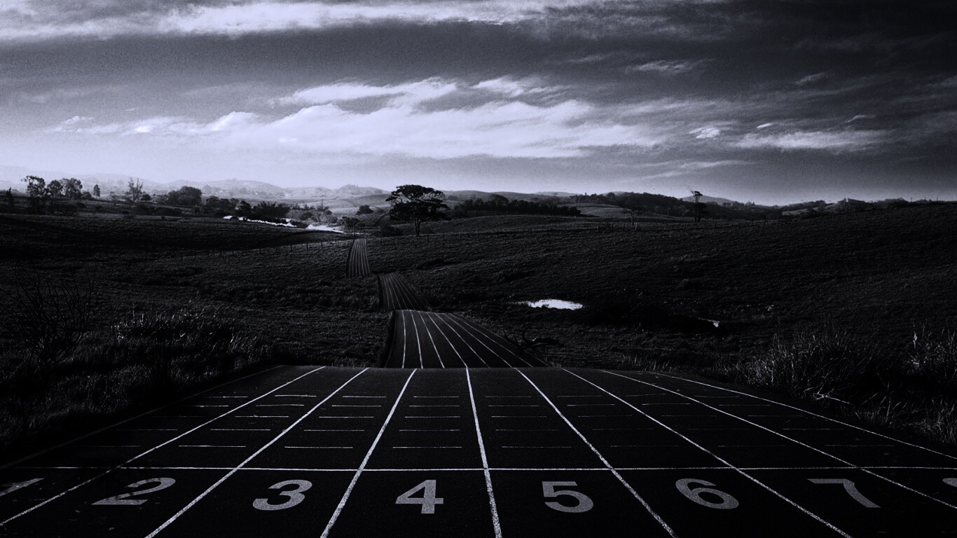 Бесконечная беговая дорожка обои