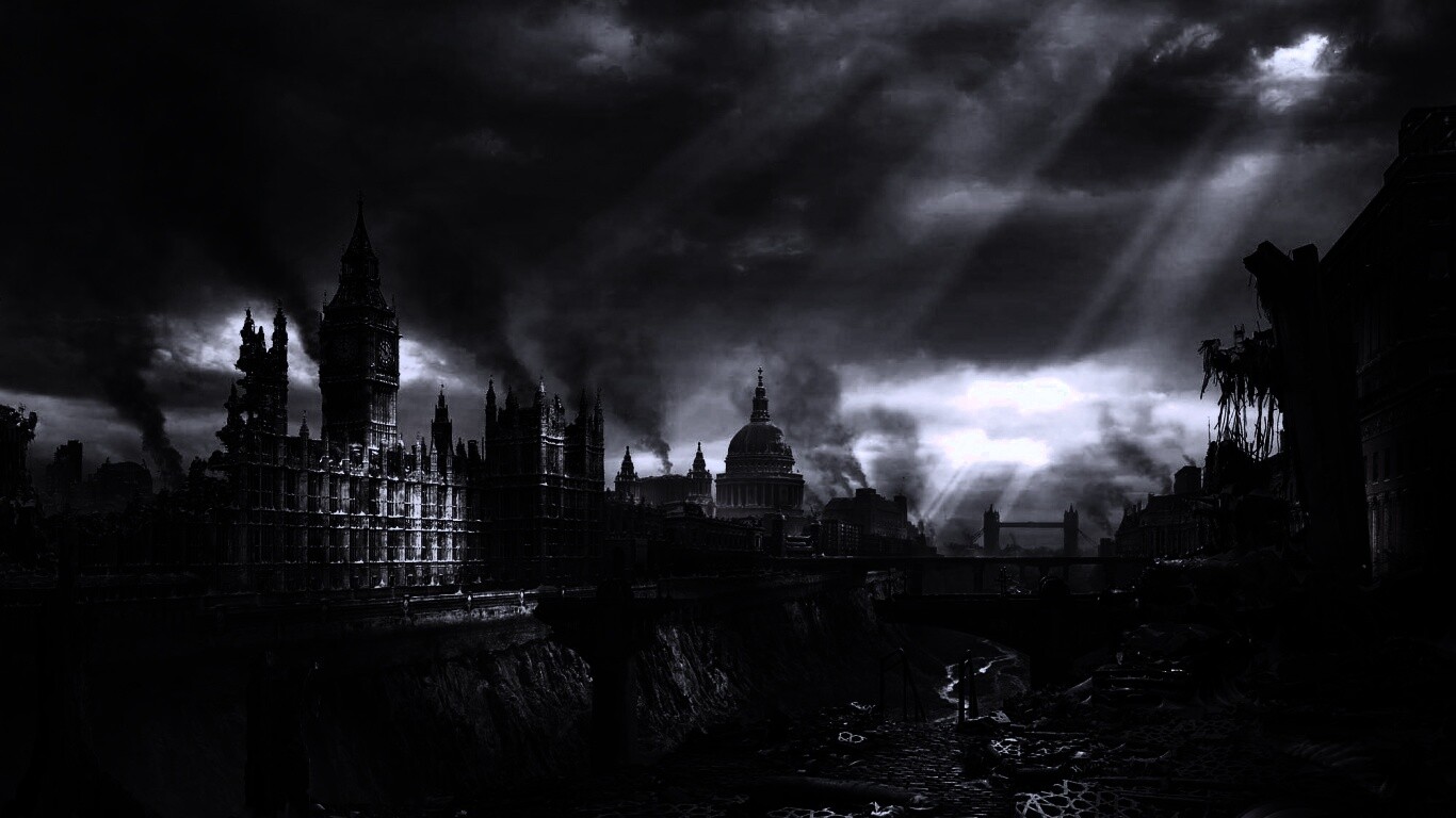 Руины Лондона обои