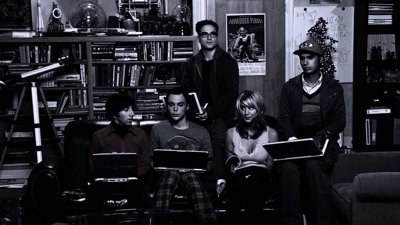 Теория большого взрыва обои