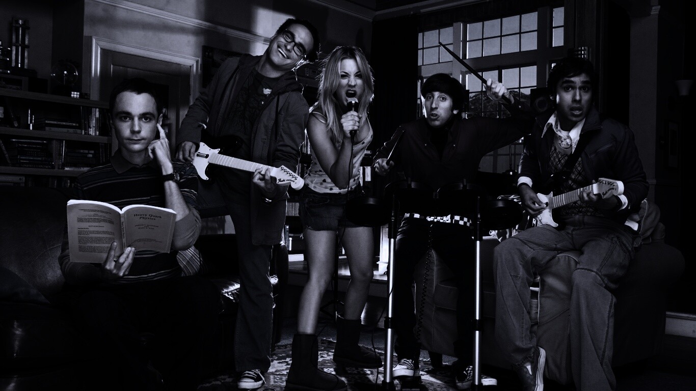 Теория большого взрыва обои